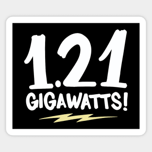 Gigawatts! Sticker